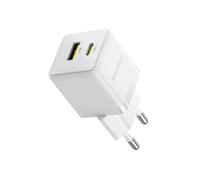 Baseus Chargeur Palm Fast Charger C+U 20W Blanc