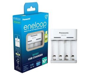 Chargeur Panasonic Eneloop Basic USB Charger BQ-CC61