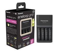 Chargeur Panasonic Eneloop Pro SmartPlus Charger BQ-CC55 avec 4 piles AA 2500mAh