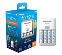 Chargeur Panasonic Eneloop Smart Charger BQ-CC17 avec 4 piles AA 2000mAh