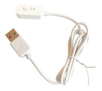 Chargeur POGO pour montre connectée - XPLORA - XGO3 Jungle Edition - Connecteur POGO - Charge rapide - 80 cm - Port USB