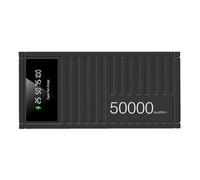 Chargeur portable - Capacité de 50 000 mAh Chargeur de charge rapide de 66 W | Chargeur portable pour banque d'alimentation multifonction avec écran LED pour randonnée, CAM