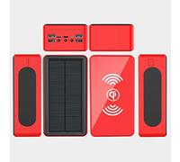 Chargeur Portable de Banque d’Alimentation Charge Rapide Batterie Externe Chargeur Portable Solaire 60000mAh / Chargeur Solaire/alimenté par Solaire/Rechargeable Solaire/Mob