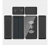 Chargeur Portable de Banque d’Alimentation Charge Rapide Batterie Externe Chargeur Portable Solaire 60000mAh / Chargeur Solaire/alimenté par Solaire/Rechargeable Solaire/Mob