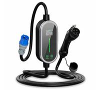 Chargeur Portable Pour VéHicule éLectrique 7,2 Kw 32 A, Borne De Recharge Rapide Pour VéHicule éLectrique, BoîTier Mural, éCran NuméRique, Courant RéGlable, CâBle De 3,5 M Type1