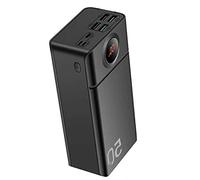 Chargeur Portable Power Bank, Batterie Externe 50 000 mAh, 5 V/3 A, 2 Ports USB + 22,5 W/18 W, 2 Ports USB + 18 W, PD Type-C, Charge Rapide avec écran LED