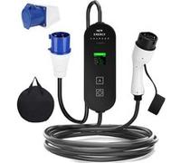 Chargeur Portable Voiture Électrique SZSMART 7kW Type 2 32A Monophasé 5m Prise Industrielle IP65