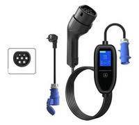 Chargeur Portable Voiture Électrique SZSMART K09 Type 2 7kW 32A Monophasé 5m IP55 Prise Schuko App Mobile