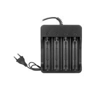 Chargeur pour 4 batteries 18650 - 4,2 V DC 1200MA Chargeur de batterie