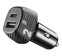 Chargeur pour allume-cigare 12 / 24V avec USB-C et prise USB avec 32 watts de puissance de charge rapide - iPhone - Samsung - Huawei et autres smartphones et tablettes