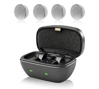 Chargeur pour appareil auditif P13 amélioré et kit de piles rechargeables, lot de 4 piles rechargeables résistantes aux fuites 28 mAh pour appareils auditifs avec chargeur de batterie (4 batteries +