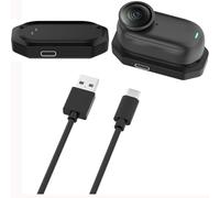Chargeur pour appareil photo Insta360 GO 3S/GO 3 pouces Station de charge magnétique Base avec câble d'alimentation Station de chargement Dock Sports Camera Accessoires