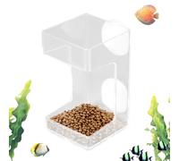 Chargeur pour aquariums - Bac d'alimentation d'aquarium avec ventouses, récipient pour la nourriture pour la cuve de poisson, pour tortues tétra crevettes Betta eau salée eau douce maison