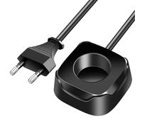 Chargeur pour Brosse à Dents électrique WonderSmile, Station de Charge/Chargeur de Remplacement pour WonderSmile, fiche UE, étanche à l’Eau (Black)