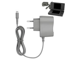 Chargeur pour DS Lite, Adaptateur Secteur Alimentation Chargeur pour DSL,Prise Standard Européenne,ChargeurCompatible avec Nintendo DSLite (Pas pour DS) pour Console de Jeu 1.1m (Gris)
