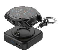 Chargeur pour Garmin Watch - 1200mAh Chargeur Portable pour Garmin Vivoactive 6 5, Fenix 8 7X 6, Venu 3s 3 2, Instinct 3 2, Forerunner 165 265 965, Approach S70 S62 S50 S44, Epix Pro 2, Tactix 8 7