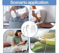 Chargeur Pour Honor, 66W Supercharge Chargeur Rapide Avec 6A Câble Usb C 1M Pour Honor 90 Lite 200 Lite, Alimentation 66W Pour Honor Magic 7 Lite 90 Lite 200 Lite 70 Lite X6B X8B Pad X8A X9[Z3696]