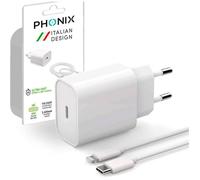 Chargeur pour iPhone 13 12 11 PRO Max XS XR X 8 SE iPad AirPods | Alimentation 18 W + Câble Lightning USB C | Chargeur + Câble