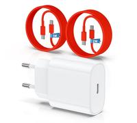 Chargeur pour iPhone 15 16, 20W apple original chargeur rapide avec 60W 1M+2M câble de charge rapide pour iPhone 16/16 Pro/16 Max/16 Plus/i Phone 15/15 Pro/15 Max/15 Plus/iPad Pro/Air/Mini.