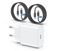 Chargeur pour iPhone 15 16, 20W Apple Original Chargeur Rapide avec 60W 1M+2M câble de Charge Rapide pour iPhone 16/16 Pro/16 Max/16 Plus/i Phone 15/15 Pro/15 Max/15 Plus/iPad Pro/Air/Mini.