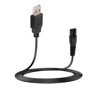 Chargeur pour Karcher Lave Vitre WV2 WV1 WV50 WV5 WV60 WV70 WV75 Classic Easy Premium KV4 KB5 Nettoyeur Fenêtre Aspirateur, Cable Alimentation pour Kärcher, Remplacement Sécurité Câble Alimentation 1m