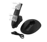 Chargeur pour manette, port de charge rapide amélioré, station d'accueil, support en PVC noir, double chargeur USB pour 4 manettes Slim Pro