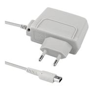 Chargeur pour N3DS, Adaptateur Secteur Chargeur pour Consoles New 3DS XL/3DS XL/2DS/2DS XL/DSi/DSi XL, Adaptateur Secteur AC d’Alimentation Portable, Câble de Voyage Charger, Gris Blanc