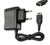 Chargeur pour NDS Fat-Model/Game Boy Advance SP(GBA SP), Adaptateur Secteur AC 100-240V, Recharge Rapide et Sécurisée pour Console de Jeu, Prise UE, Voyage et Déplacement, 1.1M Noir