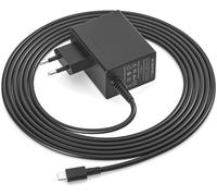 Chargeur Pour Nintendo Switch/Switch Oled/Lite/Manette Pro 15v 2,6a Adaptateur Secteur Support Mode Tv Avec Usb Câble