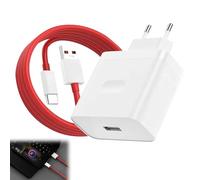 Chargeur pour Oppo, Supervooc USB C Chargeur Secteur avec Câble USB C 1M pour Oppo Find X7 X7 Ultra X6 X6 Pro X5 X5 Pro X3 X2 N3 N2 Reno 14 13F 12FS 11F A80 A40 A60