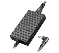 Chargeur pour ordinateur portable 45W, 9 connecteurs différents, efficacité minimale 90%, compatible avec la plupart des marques, régulation de tension automatique, couleur noire