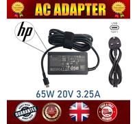 Chargeur pour ordinateur portable HP 65 W USB-C adaptateur secteur authentiqu...