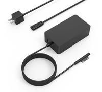 Chargeur pour ordinateur portable Surface Pro 65 W compatible avec Microsoft Surface Chargeur, remplacement pour tablette Surface 10, 9, 8, 7+, 7, 6, 5, 4, 3, X, Windows Laptop 6, 5, 4, 3, 2, 1, Go