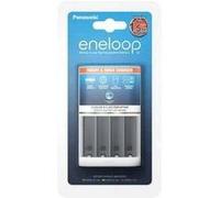 Panasonic Chargeur eneloop BQ-CC55E – intelligent rapide 1-4 piles AA/AAA Ni-MH, voyant LED