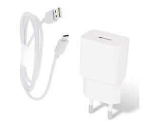 Chargeur pour Samsung Galaxy A35, A15, A55, A25, A05s, A14, A34, A23, A54, A53, A13, A33, A... USB 10W 2A, Câble USB-C