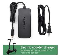 Chargeur pour Segway ES1, ES2, ES3, ES4, 42V -MIOLOE-Chargeur Trotinette Electrique Compatible avec Ninebot KickScooter MAX