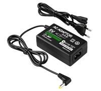 Chargeur pour Sony PSP 1000/2000/ 3000 Alimentation Secteur Rechange 5V 2A | Chargeur Power Adapter Compatible avec PlayStation Console Adaptateur Mural Portable de Remplacement Câble de Charge