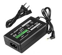 Chargeur pour Sony PSP 1000/2000/3000 et Street 5V 2A, Adaptateur Secteur 1.8M Charge Rapide Compatible PS P, Chargeur pour PS p Go et PS Vita, Remplacement Mural Portable pour Console PSP