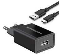 Chargeur pour tablettes et smartphones avec port usb type C 5V 10Watts noir TechExpert Noir G