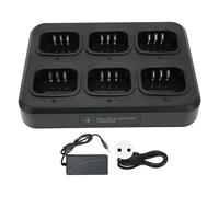 Chargeur pour talkie-walkie 6 voies, charge rapide et sure, multi-unites, radio bidirectionnelle pour BF-UV5R, prise UE AC100-240 V