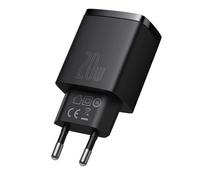 Chargeur Rapide Compact Baseus Usb / Usb Type-C 20w 3a 3.0 Noir (Ccxj-B01)