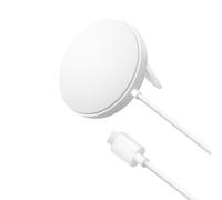 Belkin Station de Charge sans Fil (15 W, certifié Qi2 et Compatible MagSafe, pour Tous Les modèles de l'iPhone 16, du Samsung Galaxy S25, pour Les AirPods, etc., sans Adaptateur Secteur, Blanc)