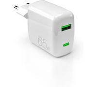 Puro Chargeur MiniPro USB-A/USB-C 65W GaN Blanc - Charge ultra-rapide