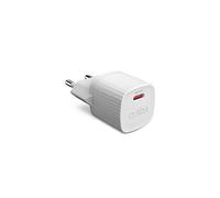 SBS Mobile Adaptateur secteur GaN PD 25 W USB-C Plastique recyclé Blanc