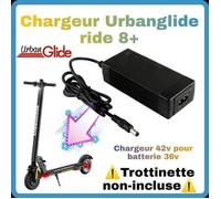 Chargeur pour trottinette électrique Urbanglide 8 plus - MIOLOE - 42v pour batterie 36v