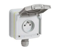 Chargeur pour véhicule électrique Legrand Green'UP 1 port 3,7kW mode 2 prise type 2