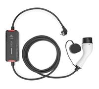 DIGITUS DK-1P16-A-050-BL Chargeur EV, 5 m, 230 V, Type F 7/4 vers EV Type 2, puissance de charge réglable de 1,8 à 3,7 kW, avec sac.
