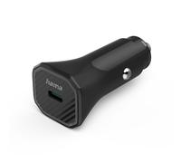 Chargeur pour voiture QI "Eco" USB-C, PD/QC® 3.0, 25W, Noir