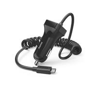 Chargeur pour voiture USB Type-C 12W 1m noir