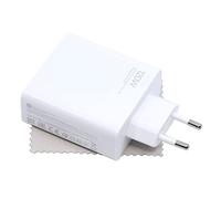 Chargeur pour Xiaomi 12T 5G, 12T et 11T Pro, Poco F4 GT, Redmi Note 11 Pro Plus 5G (sans câble) Hyper Charge avec Chiffon de Nettoyage d’écran mungoo